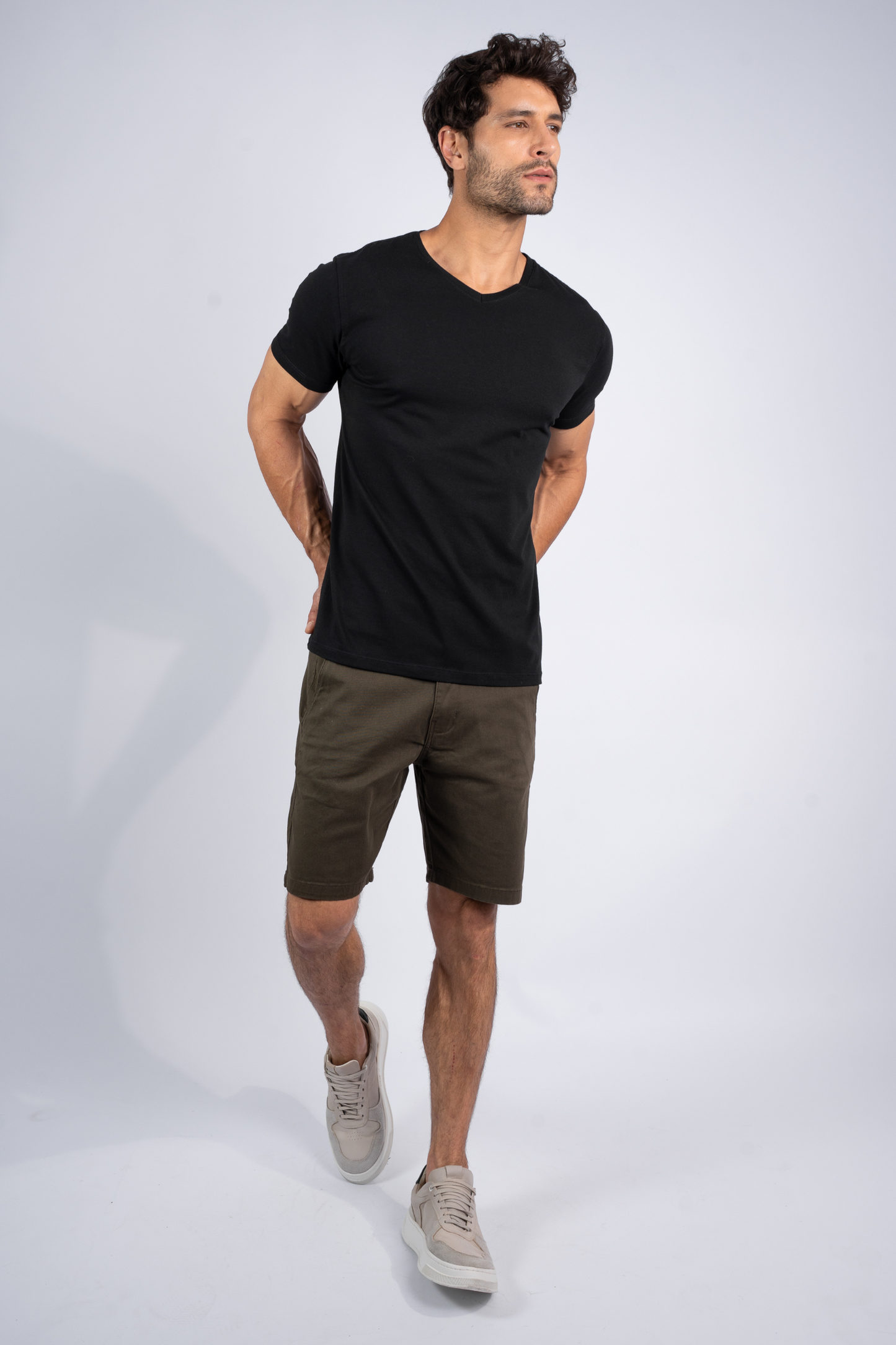 Bermuda Chino Clássic Verde musgo