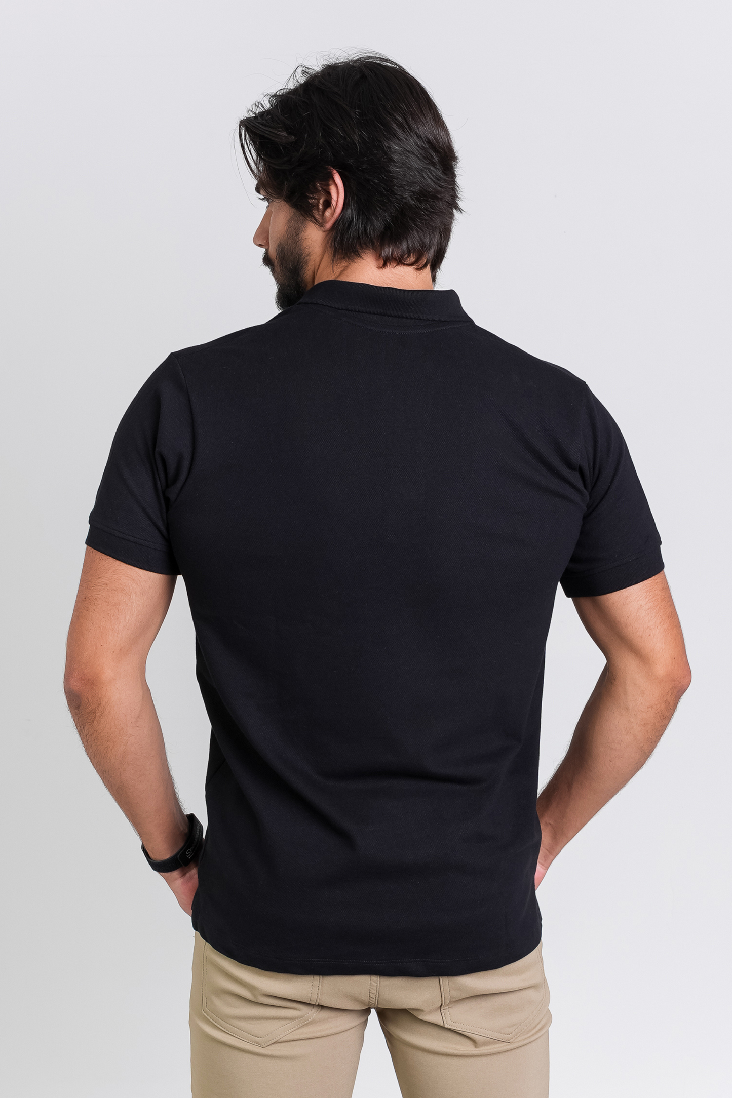 Camiseta Polo Preta