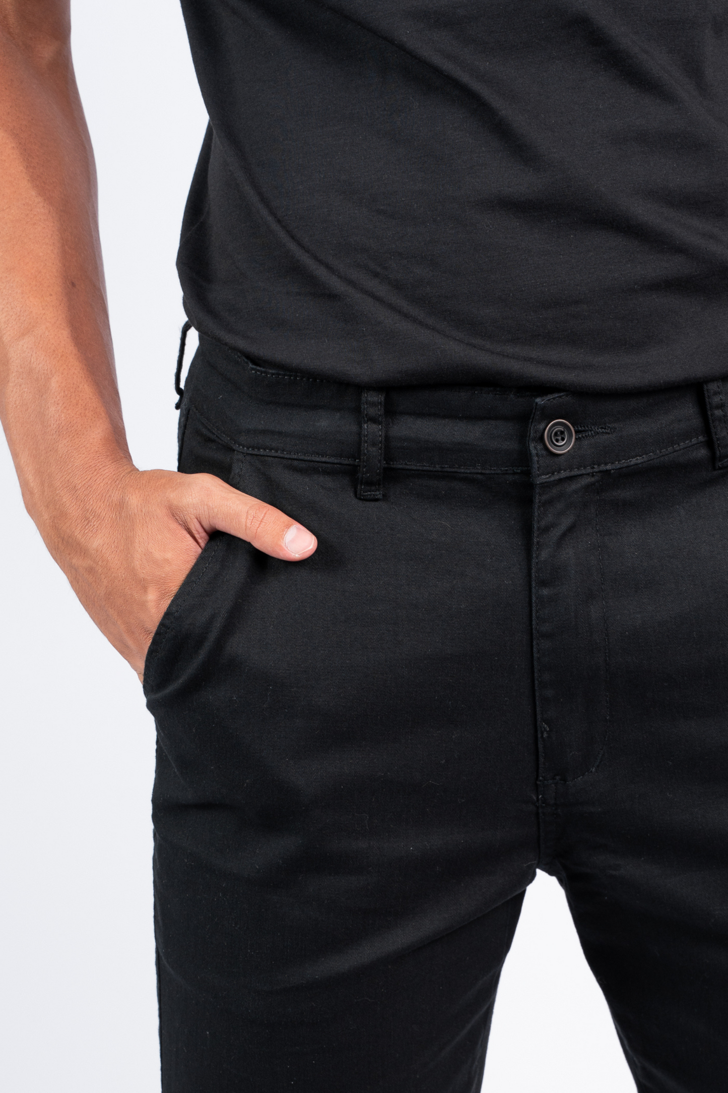 Bermuda Chino Clássic Preta