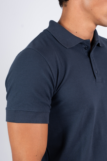 Camiseta Polo Azul marinho